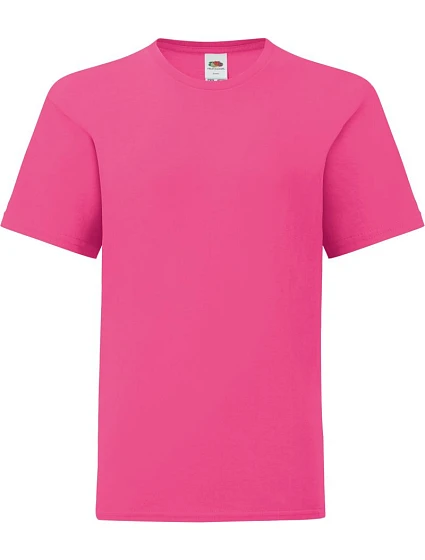 Fruit of the Loom Kids Iconic 150 T Dětské tričko 16.1023 fuchsia Fruit of the Loom Kids Iconic 150 T Dětské tričko 16.1023 fuchsia