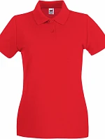 Fruit of the Loom Lady-Fit Premium Polo Dámské piqué polo 16.3030 red