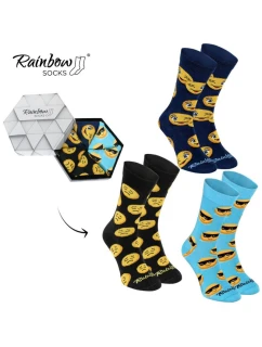 Duhové Ponožky   3 model 21606861 - ZOOKSY/RAINBOW SOCKS