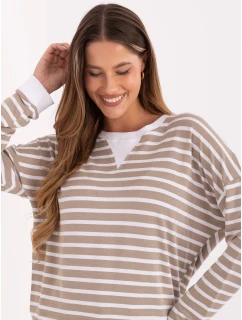 Bluzka RV BZ model 21406708 ciemny bezowy - FPrice