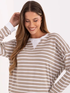 Bluzka RV BZ model 21406708 ciemny bezowy - FPrice