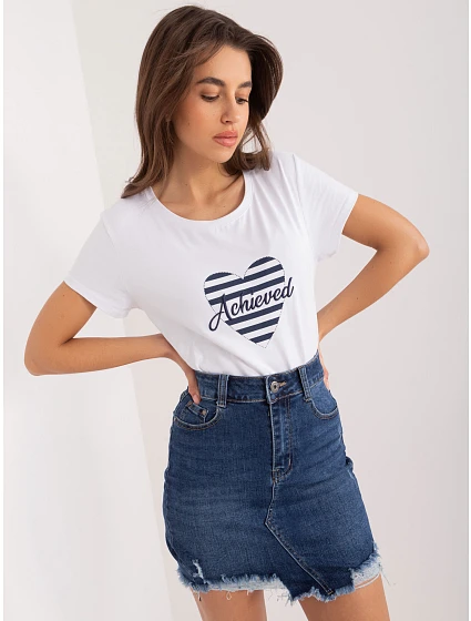 T shirt RV TS 9667.19 biało granatowy T shirt RV TS 9667.19 biało granatowy