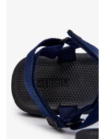 Pánské sandály na suchý zip Big Star DD174718 Námořnická modrá Pánské sandály na suchý zip Big Star DD174718 Námořnická modrá