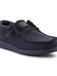 Pánské boty Wally M 40011-410 Tmavě modrá - Hey Dude