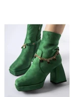 Boty na podpatku model 205085 Solea Boty na podpatku model 205085 Solea