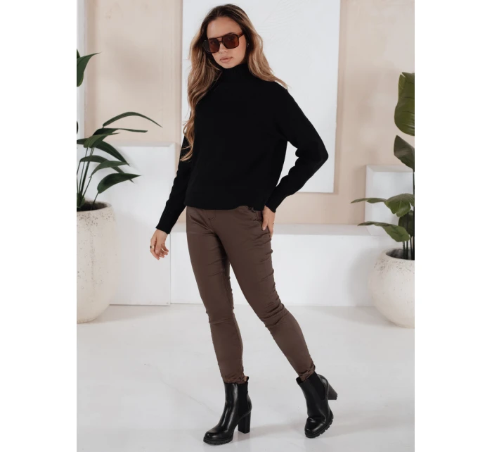 Dámské kalhoty LIZZY brown FashionStreet UY1782