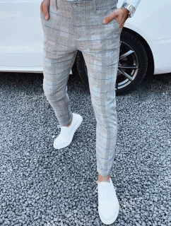 Pánské světle šedé kalhoty Dstreet model 21977306 - FashionStreet