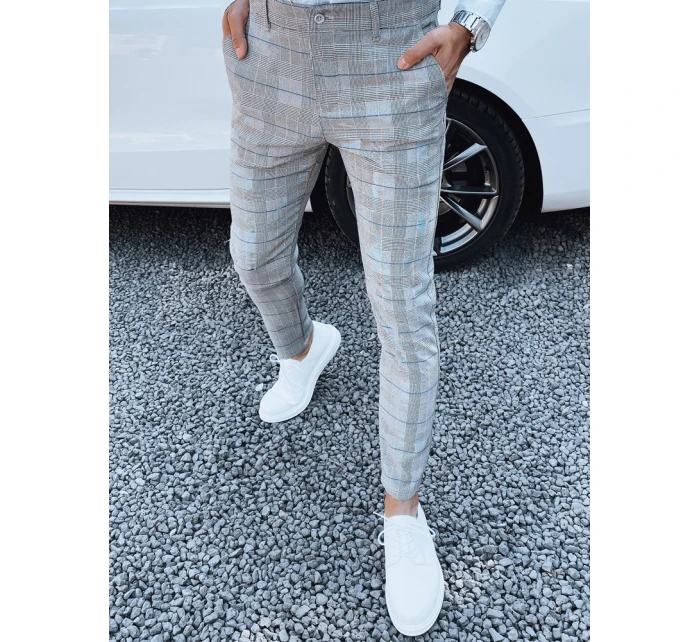 Pánské světle šedé kalhoty Dstreet model 21977306 - FashionStreet