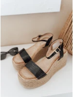 Dámské sandály TRENDJOY black FashionStreet ZY0987