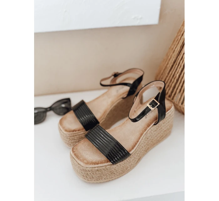 Dámské sandály TRENDJOY black FashionStreet ZY0987