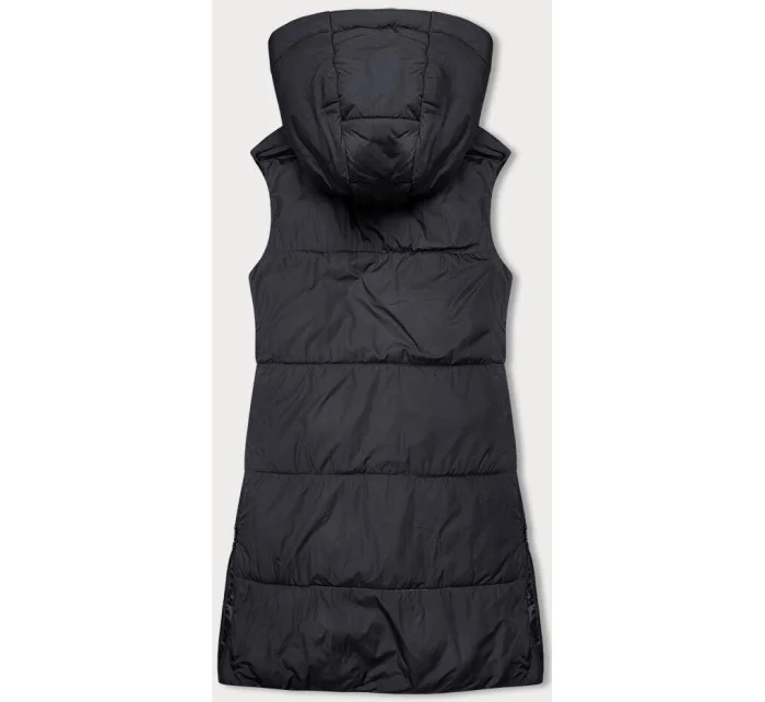 Vypasovaná dámská vesta v grafitové barvě (16M9093-105)