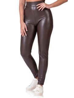 Dámské legíny  LEGGINGS  tmavě hnědá model 21306311 - Bellinda
