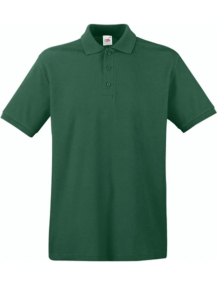 Fruit of the Loom Premium Polo Piqué polo 16.3218 bottle green Fruit of the Loom Premium Polo Piqué polo 16.3218 bottle green