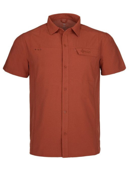 Pánská outdoorová košile Bombay-m tmavě červená - Kilpi