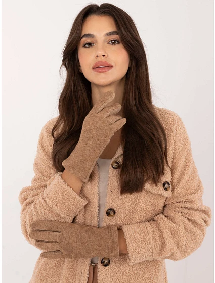 Rukavice AT RK model 20519213 camel - FPrice Rukavice AT RK model 20519213 camel - FPrice