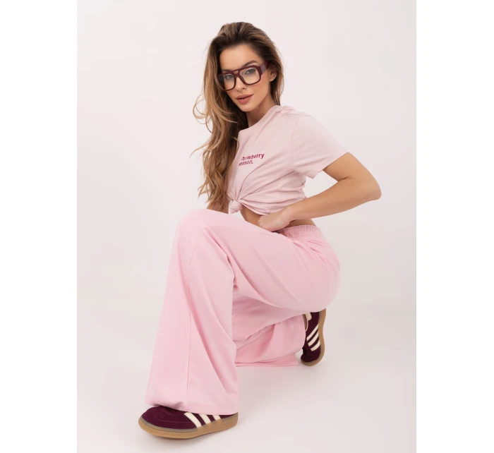 Tepláky RV DR A1062.08 světle růžové Tepláky RV DR A1062.08 světle růžové