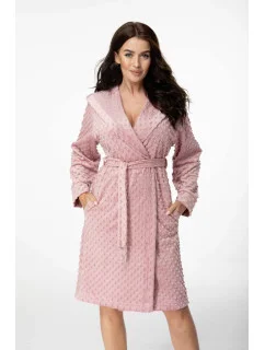 Dámský župan FR-353 Pudr růžová - Dorota