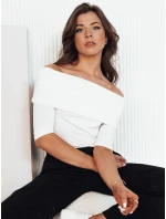 Dámská halenka POLL ecru Dstreet RY2514 Dámská halenka POLL ecru Dstreet RY2514