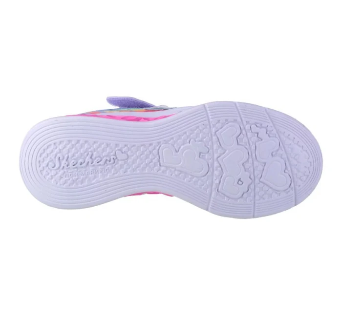 Skechers Flutter Heart Lights - Groovy Swirl 303253L-LVAQ Pink 30 Skechers Flutter Heart Lights - Groovy Swirl 303253L-LVAQ Pink 30