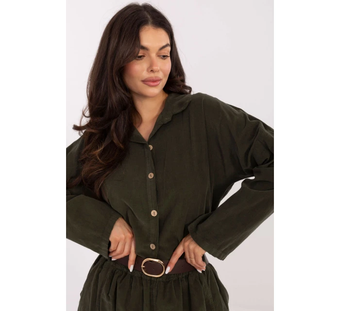 Košile s dlouhým rukávem  model 220823 Italy Moda