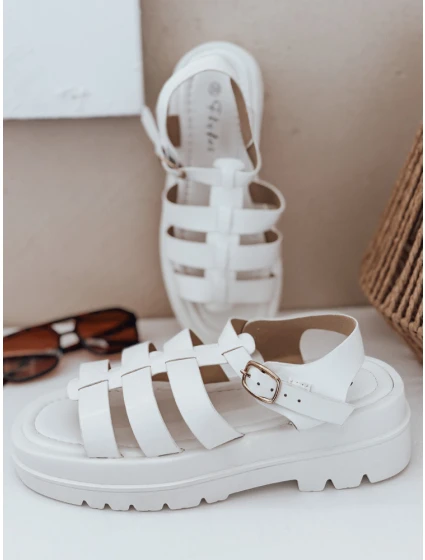 SERALINA dámské sandály bílé FashionStreet ZY0963 SERALINA dámské sandály bílé FashionStreet ZY0963