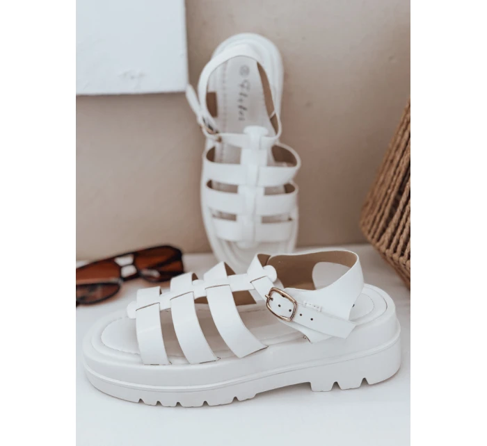 SERALINA dámské sandály bílé FashionStreet ZY0963 SERALINA dámské sandály bílé FashionStreet ZY0963