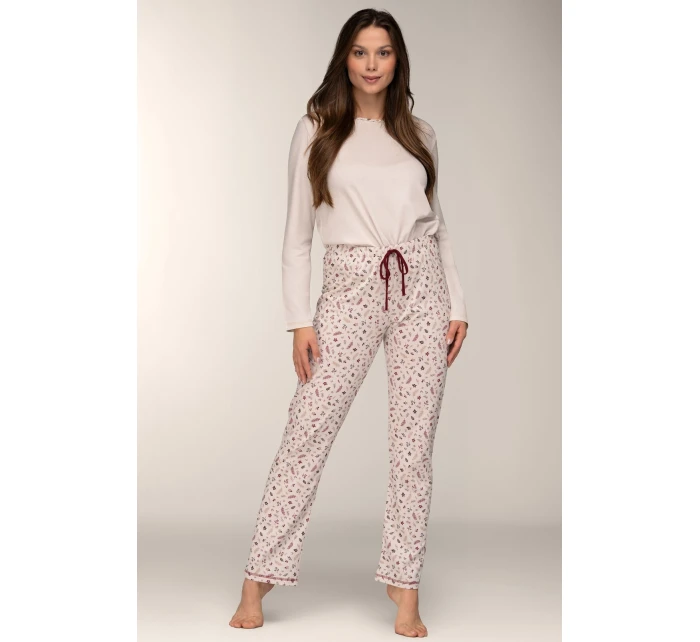 Pyžamo Mademoiselle Sommeil CC0141/02 Winter Bloom délka/r S-XL