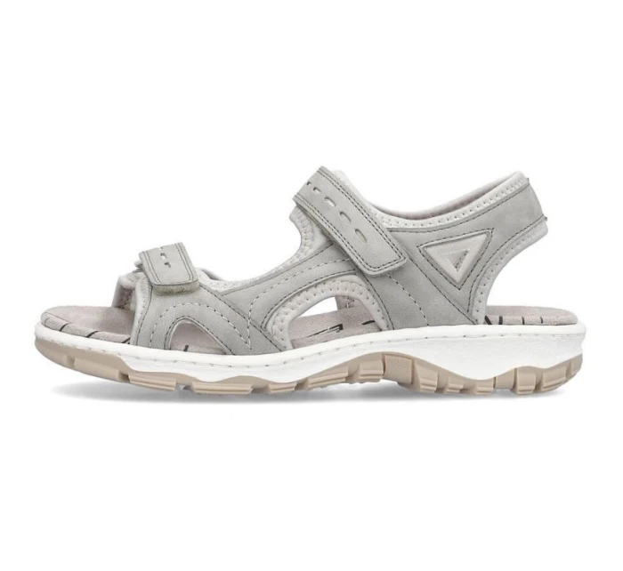 Pohodlné sandály W model 20971957 grey - Rieker