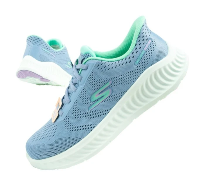 Boty Skechers Go Walk Now-Khloe Slip-Ins W 125643/BLGR