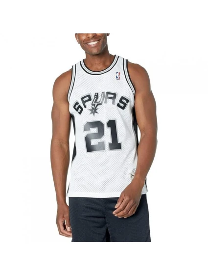 Mitchell & Ness pánské San Antonio Spurs NBA Swingman Jersey Duncan SMJYCP19247-SASWHIT98TDU pánské