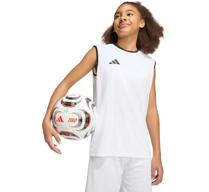 Dětský dres Entrada 26 bez rukávů bílý model 22056283 - ADIDAS