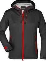 Daiber JN 1097 Dámská 3-vrstvá softshellová bunda 02.1097 black/red
