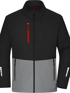 JN 3vrstvá softshellová bunda 02. grey model 22460372 - Daiber