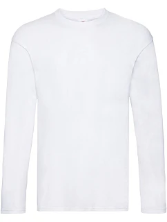 Fruit of the Loom Original LSL T Pánské tričko s dlouhým rukávem 16.1428 white