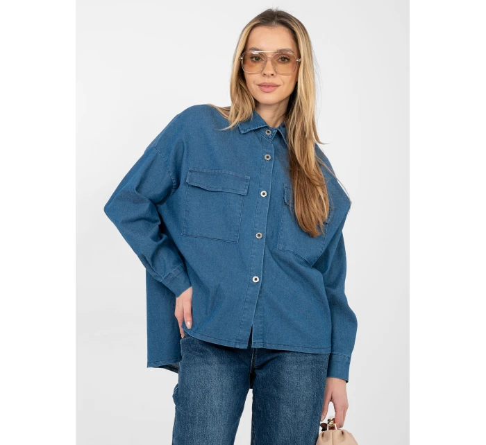 Koszula IT KS model 21923802 niebieski - FPrice Koszula IT KS model 21923802 niebieski - FPrice