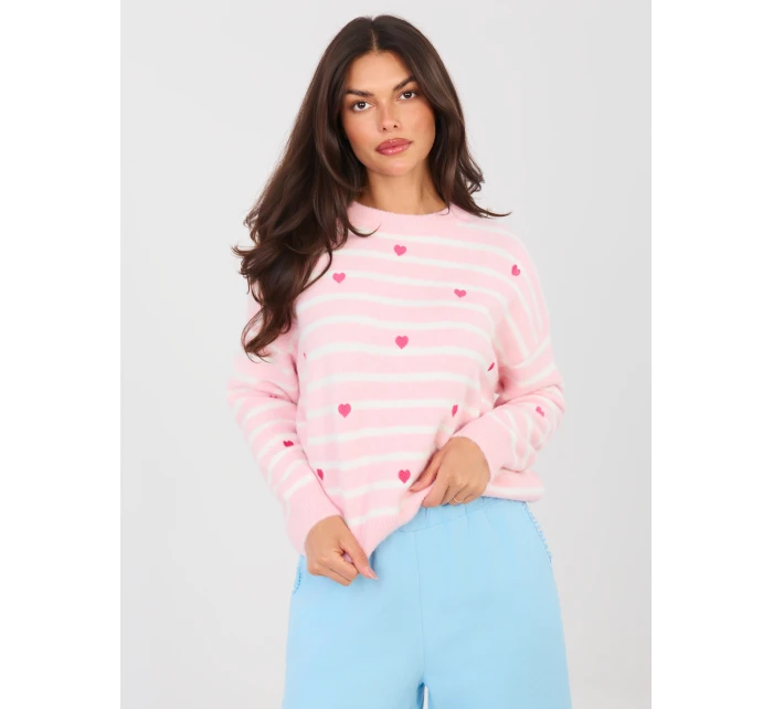 Jumper PM SW J021.75 světle růžový Jumper PM SW J021.75 světle růžový