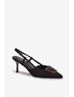 Sandály na podpatku  model 224464 Step in style