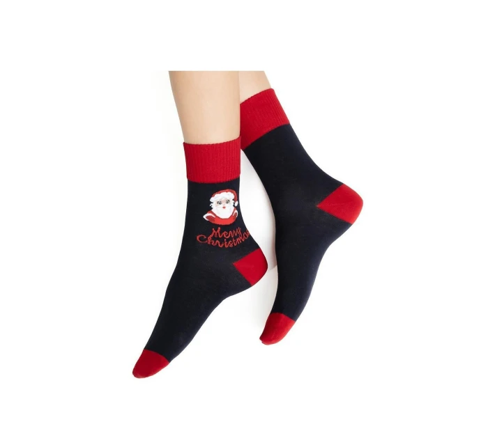 Ponožky Steven art.136 Świąteczne damskie 35-40