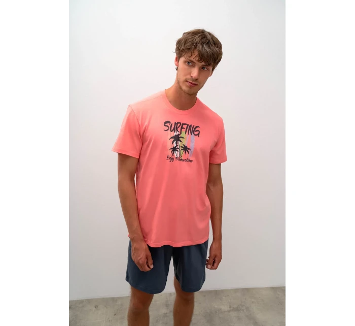 Vamp - Pohodlné dvoudílné pánské pyžamo 16674 - Vamp