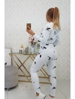 Sada s potiskem pistole bílá