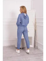 Džínová mikina s kapucí v model 18749102 - K-Fashion