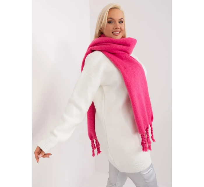 Szalik AT SZ model 19349319 ciemny różowy - FPrice