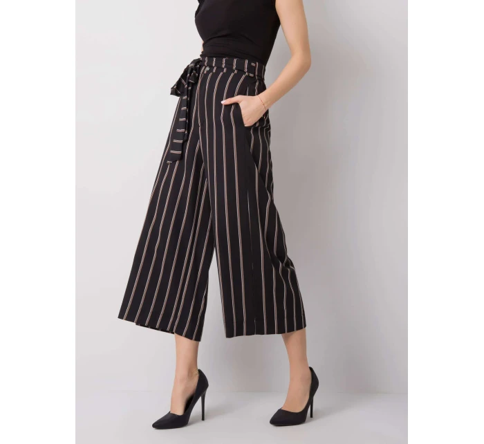 Kalhoty CHA SP 0430.41P černá a béžová