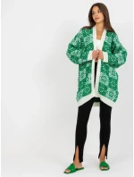 Dámský svetr LC SW model 17655253 bílý zelený - FPrice