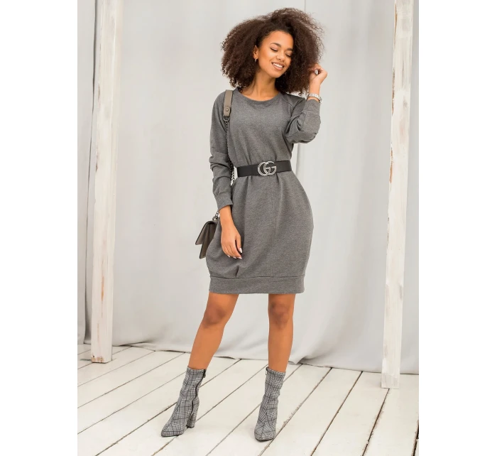 Šaty RV TU 5184.93P tmavě šedá