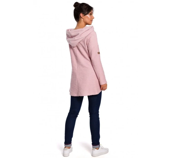 B131 Svetr s vysokým límcem - indigo