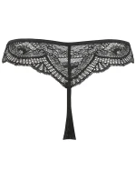 Koketní tanga V-10088 černá - Axami