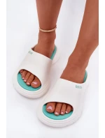 Dámské pěnové pantofle Big Star – bílé