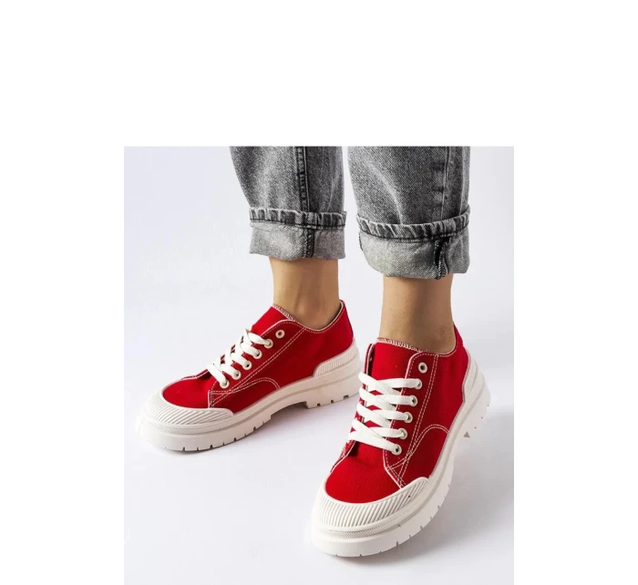 Dámské tenisky BL281P červené - Solea