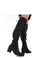 Kozačky na podpatku model 218561 Solea Kozačky na podpatku model 218561 Solea